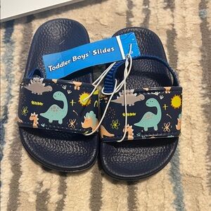 Kids Dinosaur Print Slides